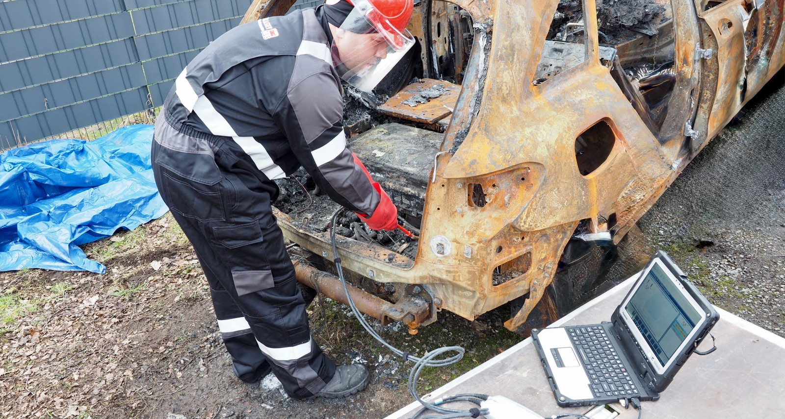 Hochvoltexperte Brandschäden Vollelektrisch