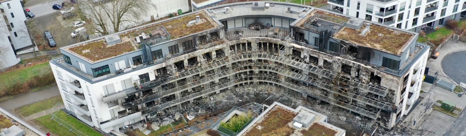 Brand in Wohngebäude 